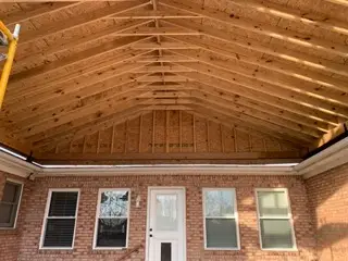 Patio Shingled Roof Installation in Clarksville — clarksville handyman